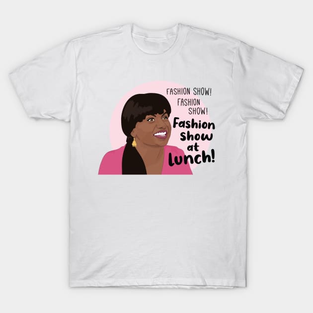 The office Kelly Fashion show funny quote T-Shirt by FemCards